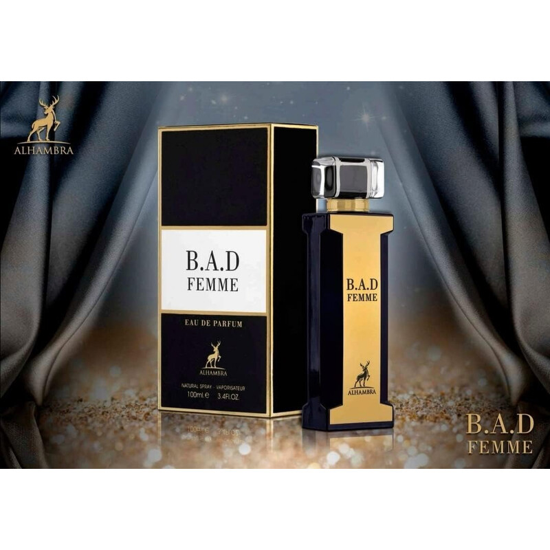 Maison Alhambra Ladies B.A.D Femme EDP 3.4 oz Fragrances