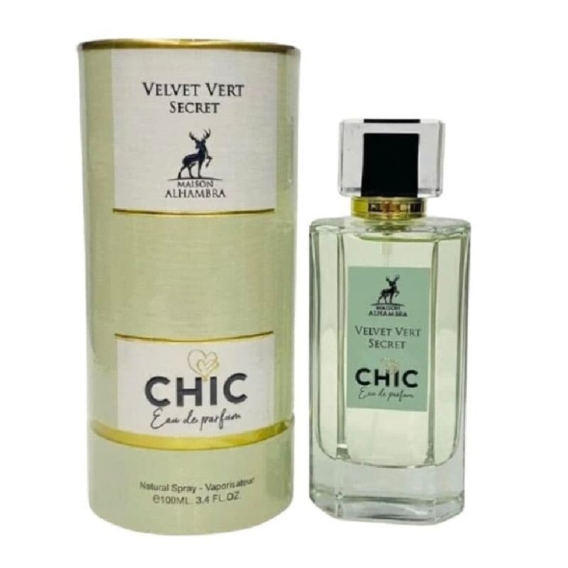 Maison Alhambra Ladies Chic Velvet Vert Secret EDP Spray 3.4 oz Fragrances 6290360590707