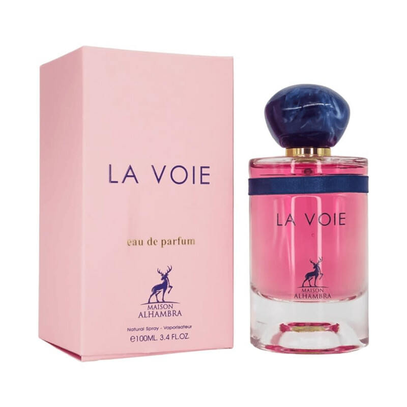 香水(女性用) ALHAMBRA LA VOIE 100ml Eau de Parfum Maison Alhambra Ladies La Voie EDP Spray 3.4 oz Fragrances