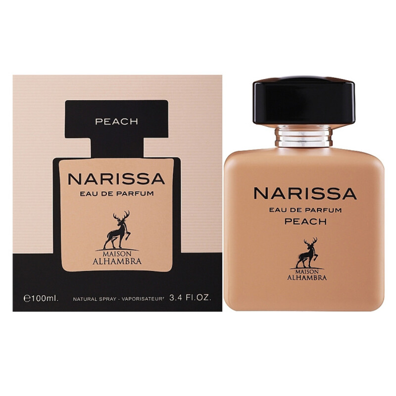 Maison Alhambra Ladies Narissa Peach EDP Spray 3.4 oz Fragrances 6291108730225