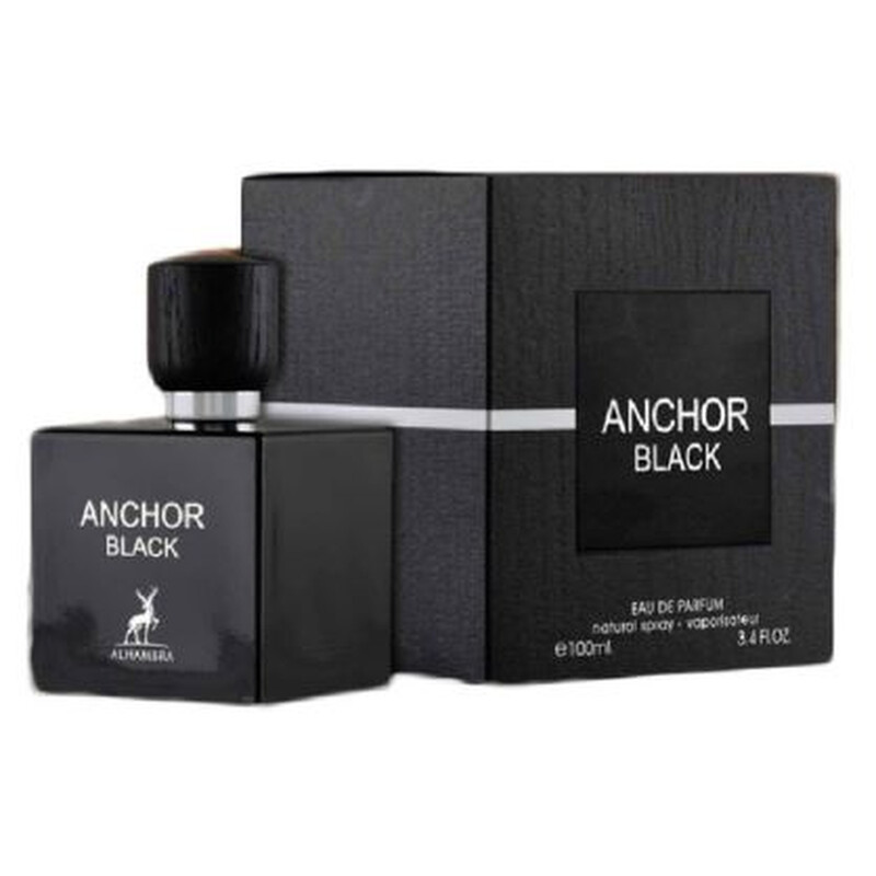 Maison Alhambra Men's Anchor Black EDP Spray 3.4 oz Fragrances 6291108730058