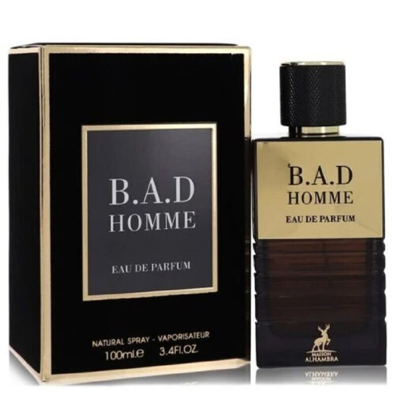 Maison Alhambra Men's B.A.D Homme EDP 3.4 oz Fragrances 6291107459134