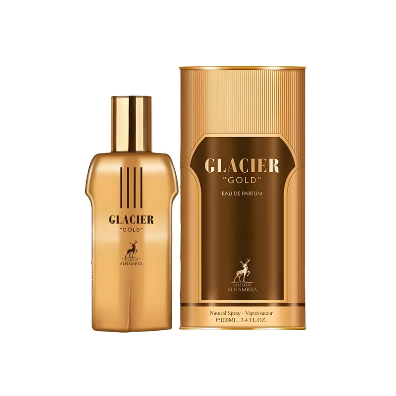 Maison Alhambra Men's Glacier Gold EDP Spray 3.4 oz Fragrances 6290362344094