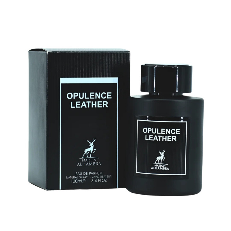 Maison Alhambra Men's Opulence Leather EDP Spray 3.4 oz Fragrances 6291108730041