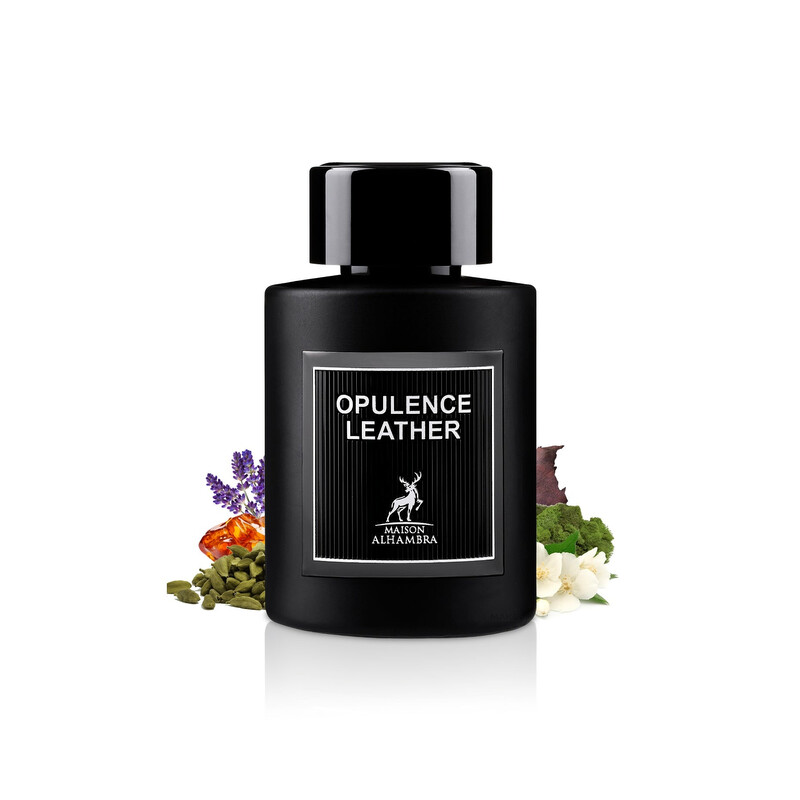 Maison Alhambra Men's Opulence Leather EDP Spray 3.4 oz Fragrances