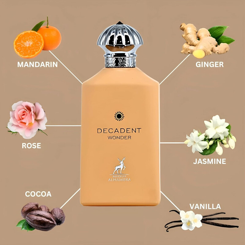Maison Alhambra Unisex Decadent Wonder EDP Spray 3.4 oz Fragrances ...