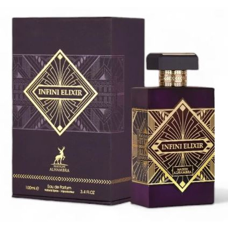 Maison Alhambra Unisex Infini Elixir EDP Spray 3.4 oz Fragrances 6290360590585