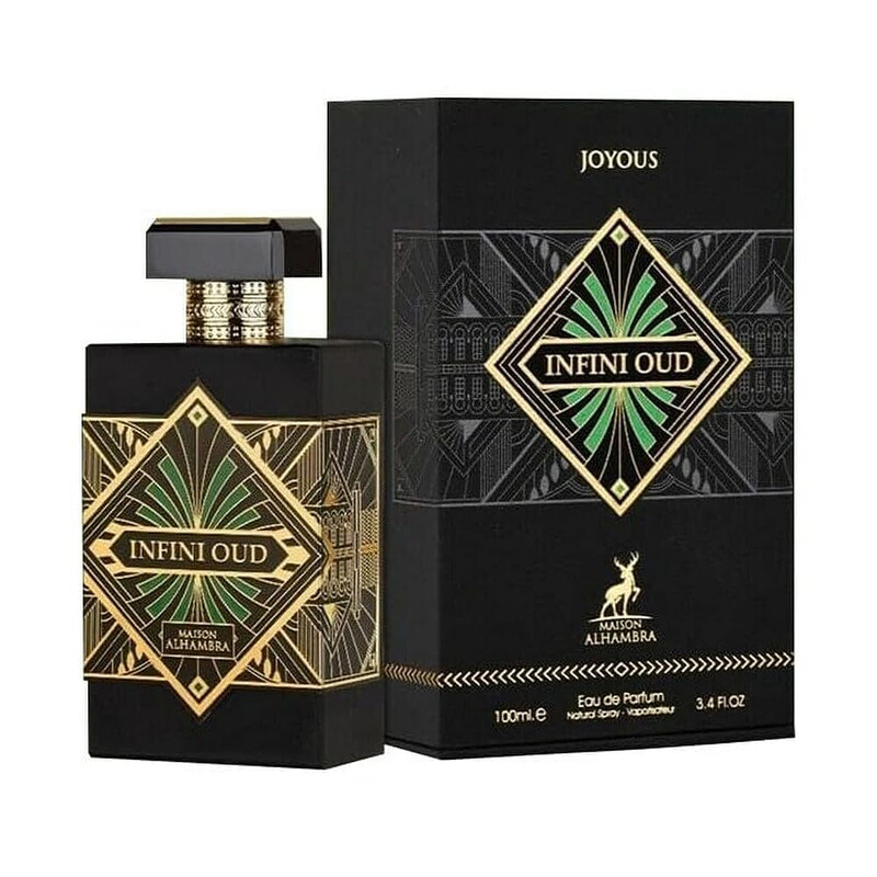 Maison Alhambra Unisex Infini Oud Joyous EDP Spray 3.4 oz Fragrances 6290360590561