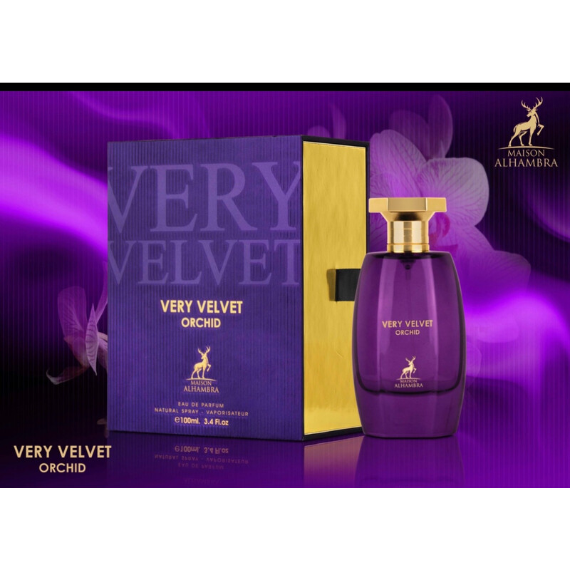 Maison Alhambra Unisex Very Velvet Orchid EDP Spray 3.4 oz