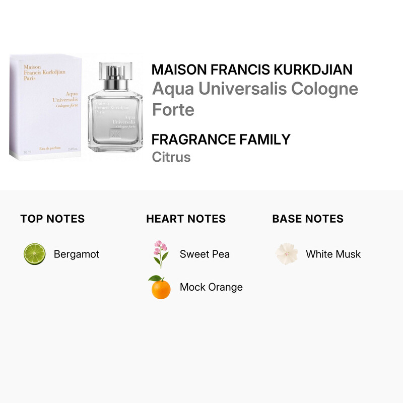 Maison Francis Kurkdjian Aqua Universalis Cologne Forte EDP 2.4 oz