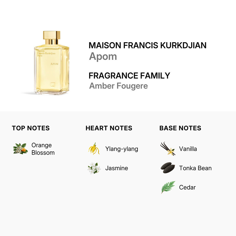 Maison Francis Kurkdjian Unisex Apom EDP Spray 6.7 oz Fragrances