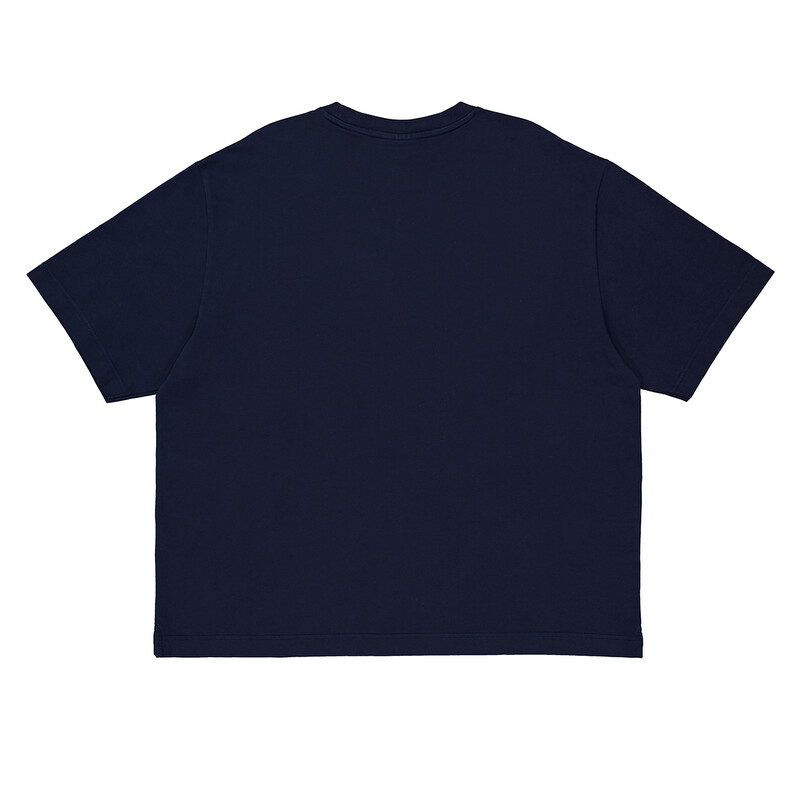 Maison Kitsuné Gradient Logo Oversized T-Shirt, Size Small