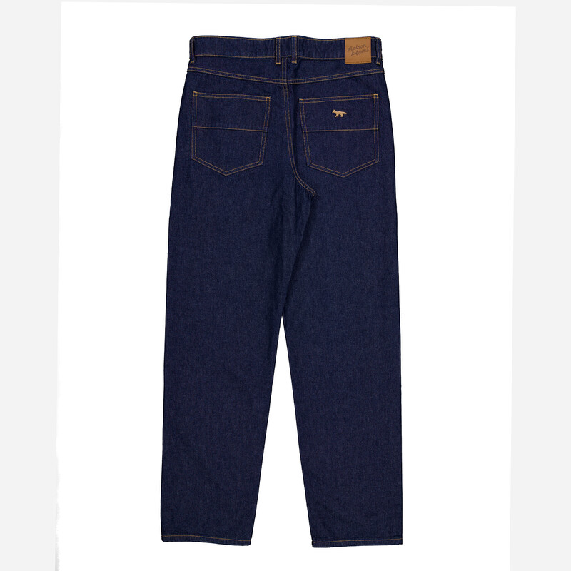 Maison Kitsuné Straight Cut Denim Jeans, Waist Size 30 