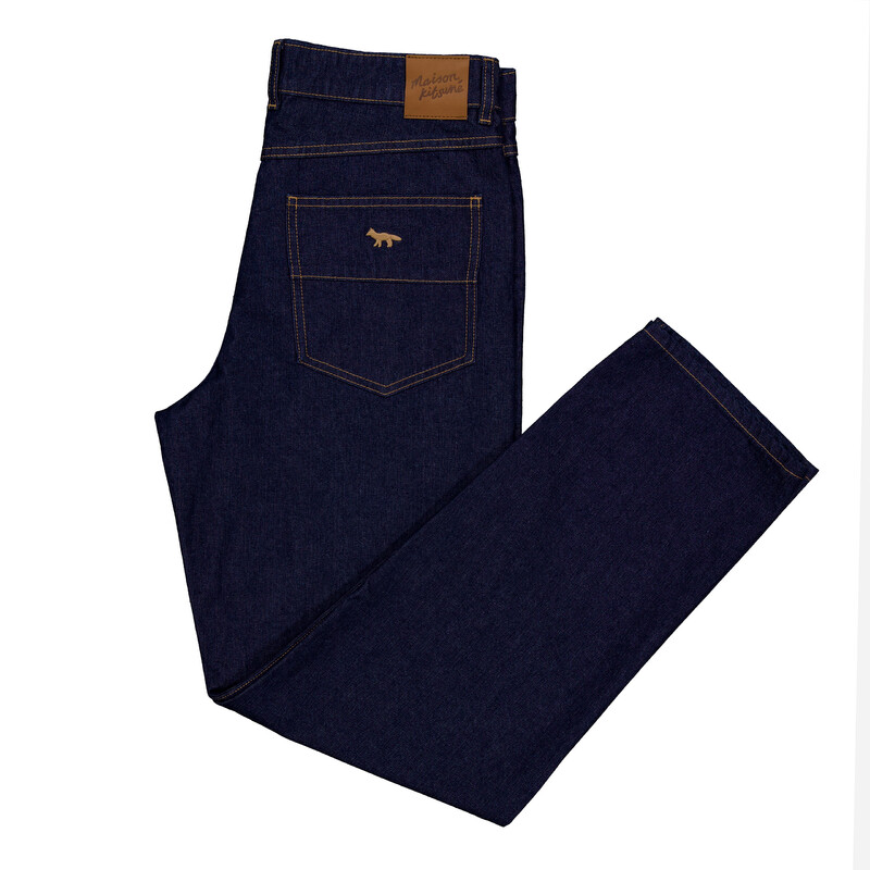Maison Kitsuné Straight Cut Denim Jeans, Waist Size 30