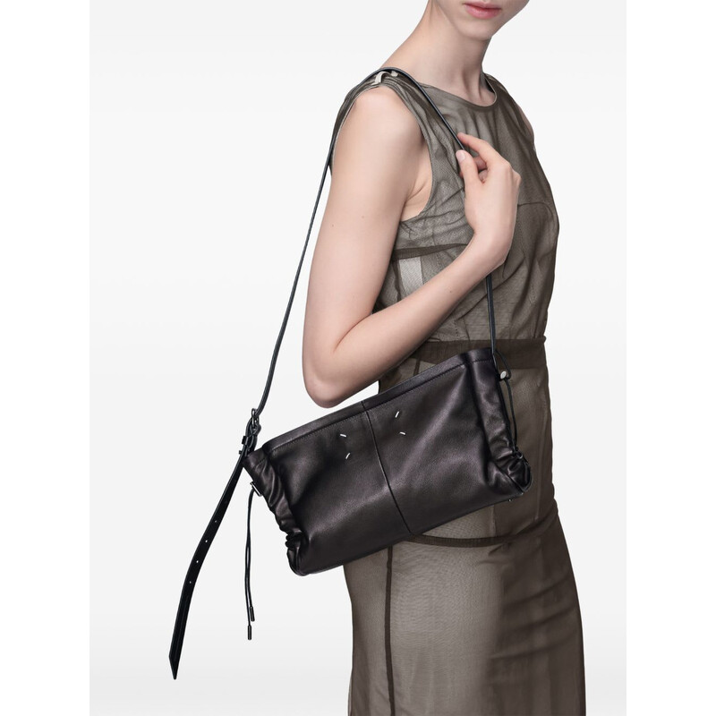 Maison Margiela Baguette Leather Shoulder Bag SB1ZH0004P8832HB323