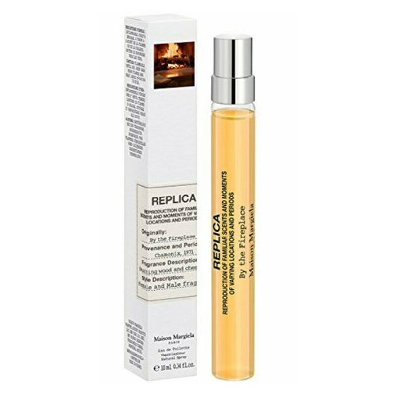 Maison Margiela Unisex Replica By the Fireplace EDT Spray 0.34 oz Fragrances 3614272140394