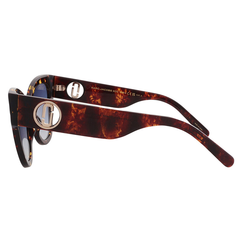 Marc Jacobs Blue Shaded Cat Eye Ladies Sunglasses MARC 697/S 0086