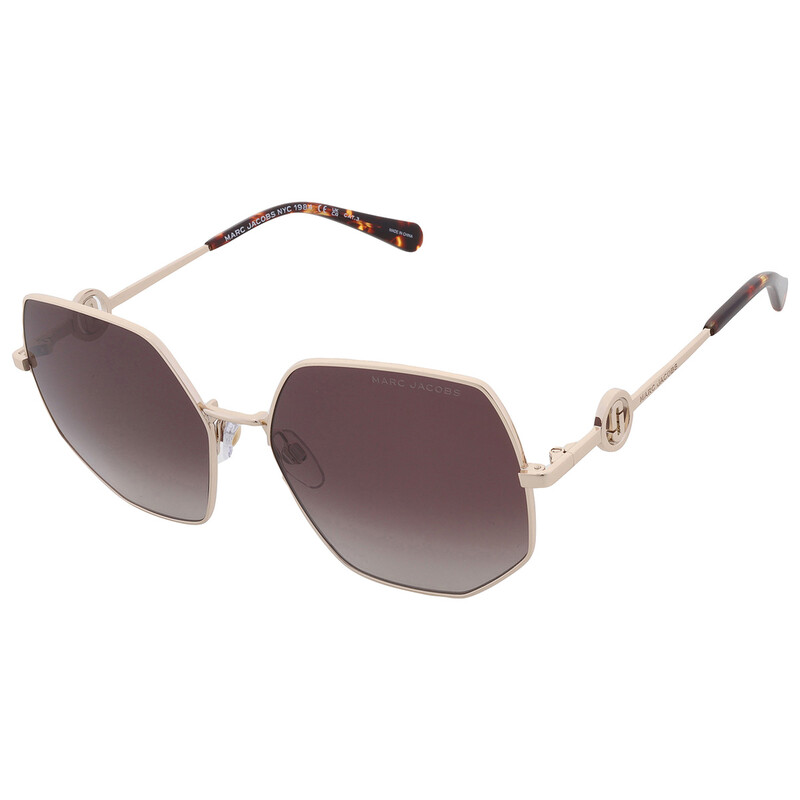 Marc Jacobs Brown Gradient Butterfly Ladies Sunglasses MARC  display picture 1