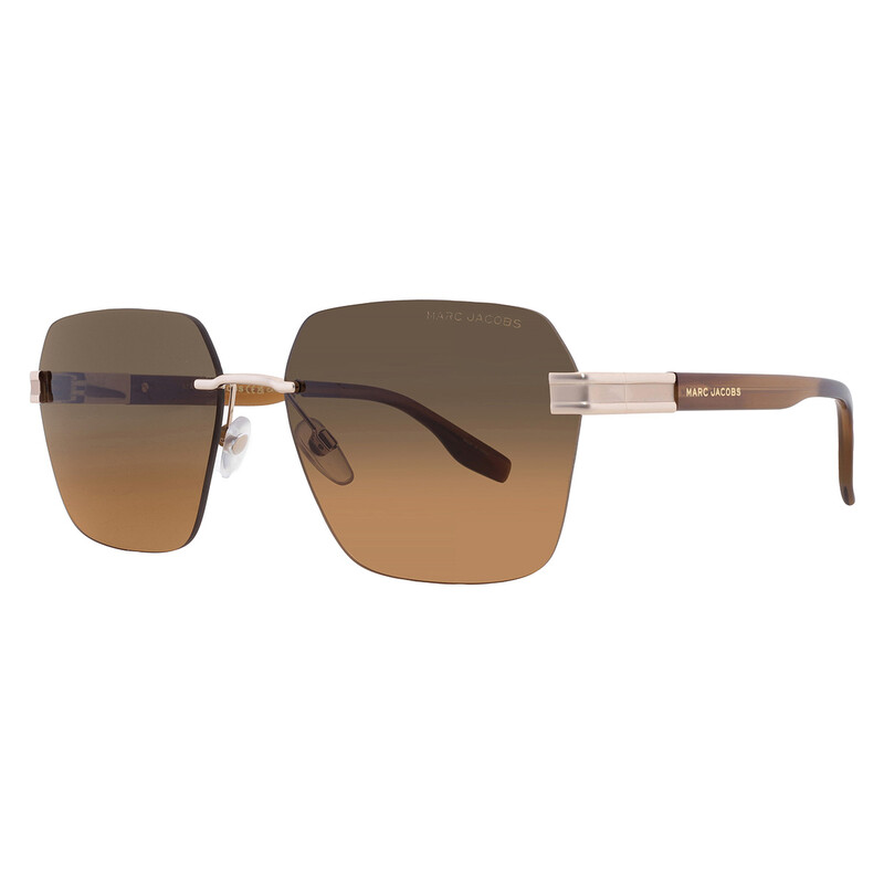 Marc Jacobs Brown Gradient Geometric Men's Sunglasses MARC 713/S