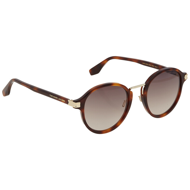 Marc Jacobs Brown Gradient Round Men's Sunglasses MARC 533/S 02IK/HA 49 ...