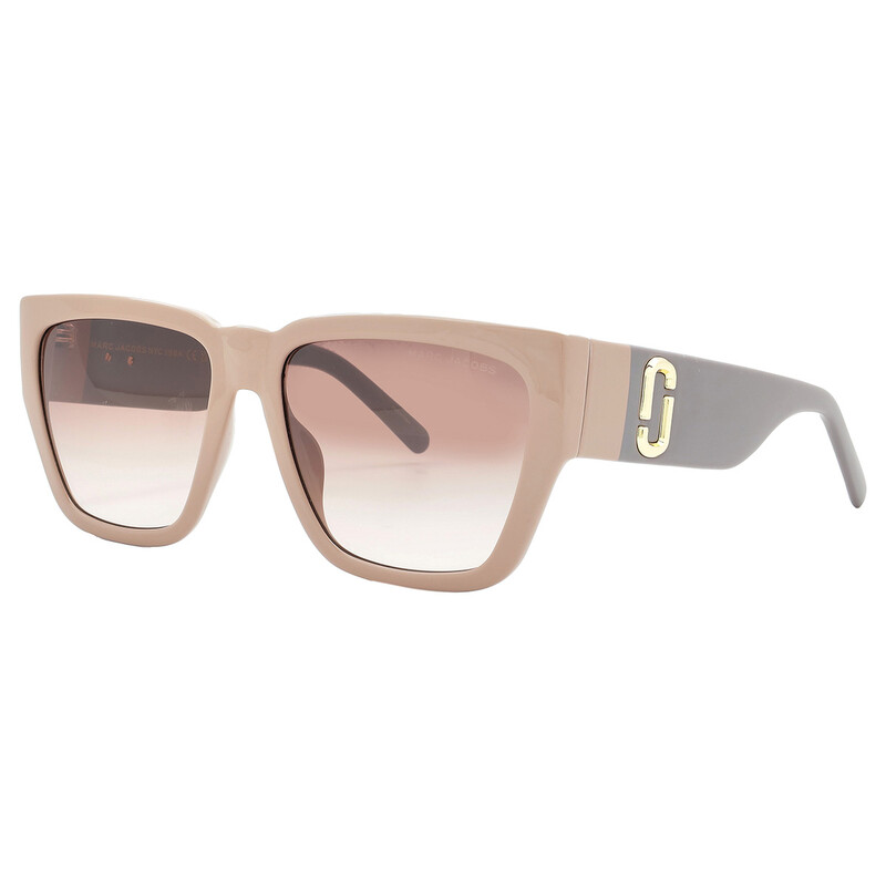 Marc Jacobs Brown Gradient Square Ladies Sunglasses MARC 646/S