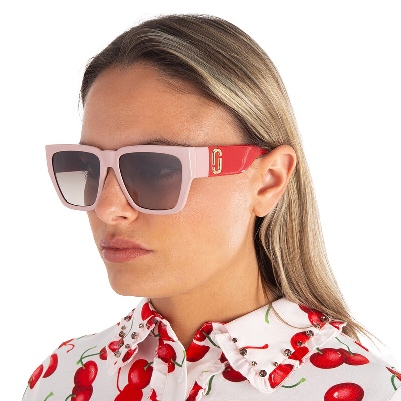 Marc Jacobs Brown Gradient Square Ladies Sunglasses MARC 646/S
