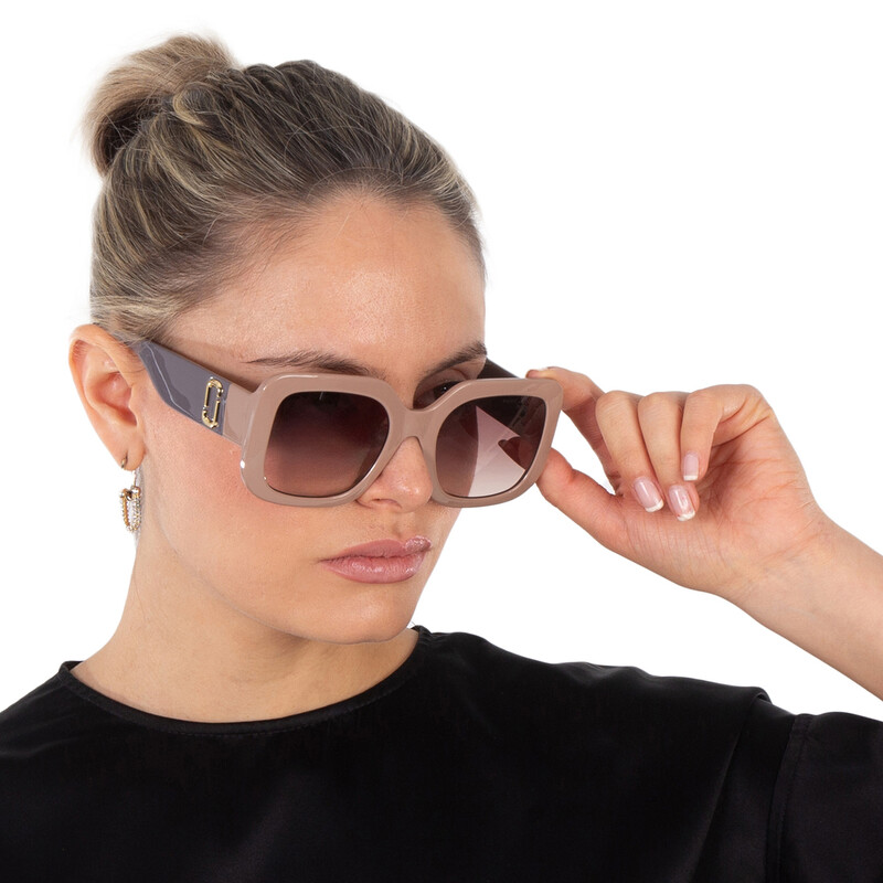 Marc Jacobs Brown Gradient Square Ladies Sunglasses MARC 647  display picture 3