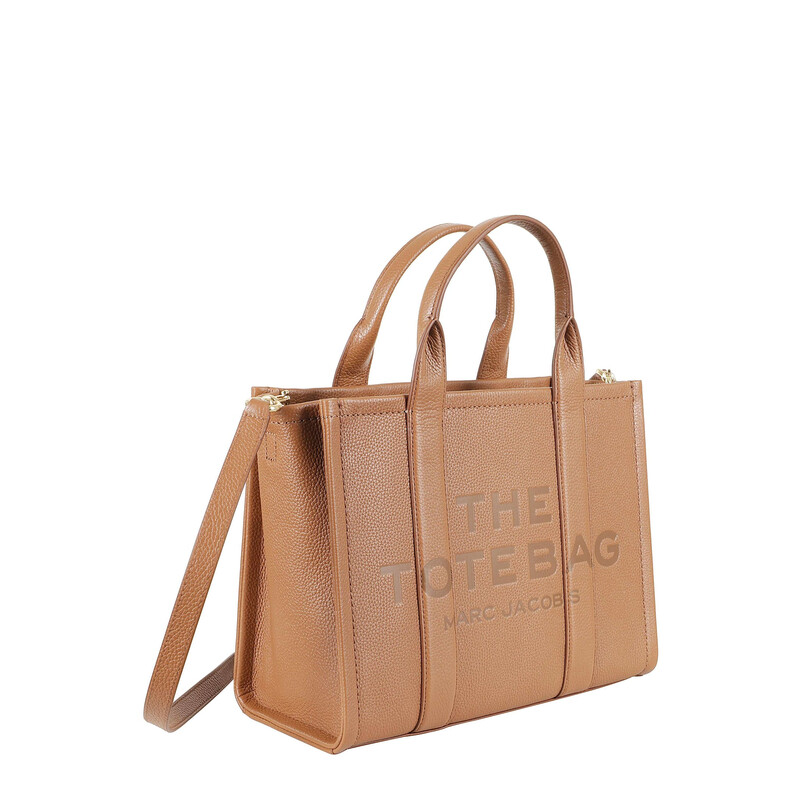 Marc Jacobs Brown Leather Small The Tote Bag H004L01PF21-212
