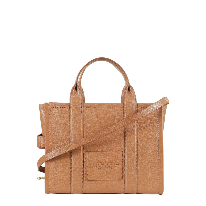 Marc Jacobs Brown Leather Small The Tote Bag H004L01PF21-212
