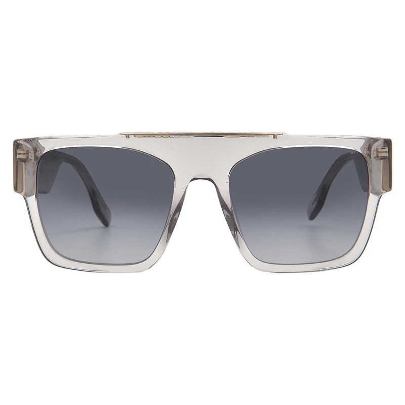 Marc Jacobs Dark Grey Shaded Browline Men's Sunglasses MARC 757/S