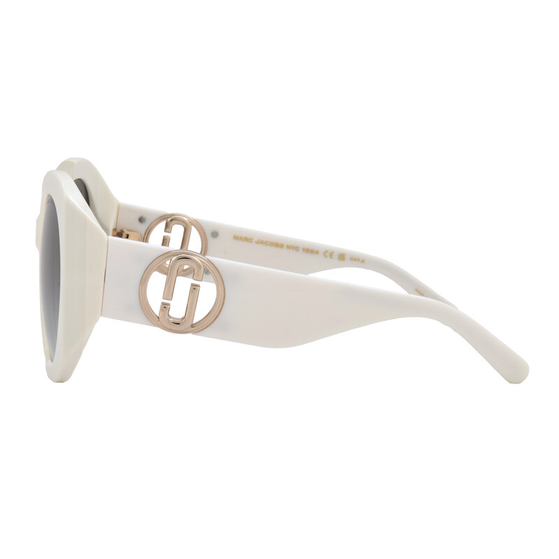 Marc Jacobs Grey Azure Oval Ladies Sunglasses MARC 722/S 0SZJ/GB