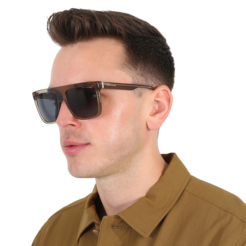 Marc Jacobs Grey Browline Men's Sunglasses MARC 639/S 009Q/IR 57
