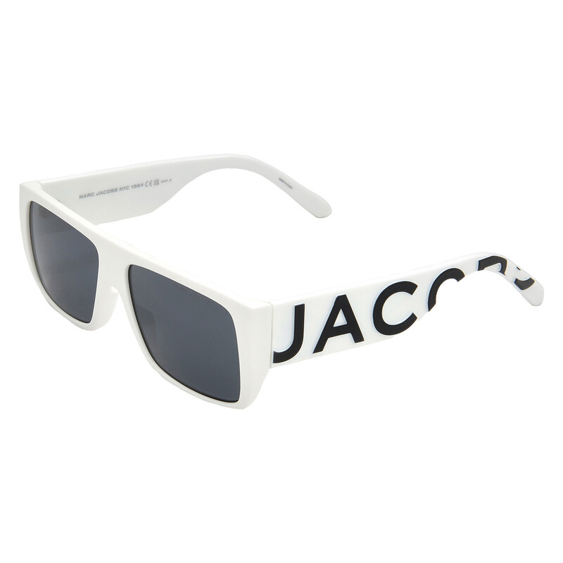 Marc Jacobs Grey Browline Unisex Sunglasses MARC LOGO 096/S 0CCP