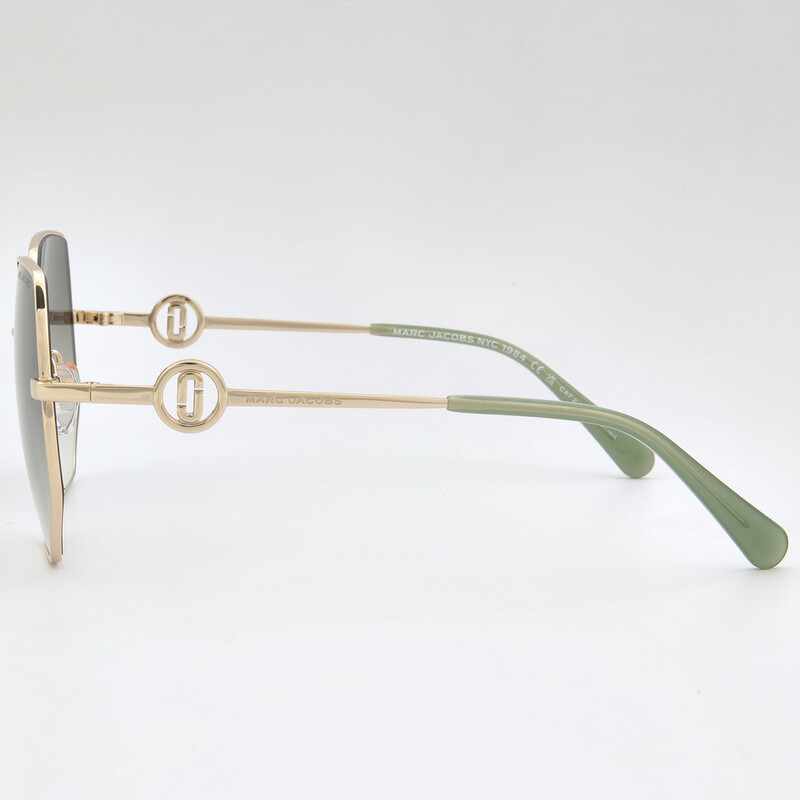 Marc Jacobs Grey Gradient Green Butterfly Ladies Sunglasses  display picture 1