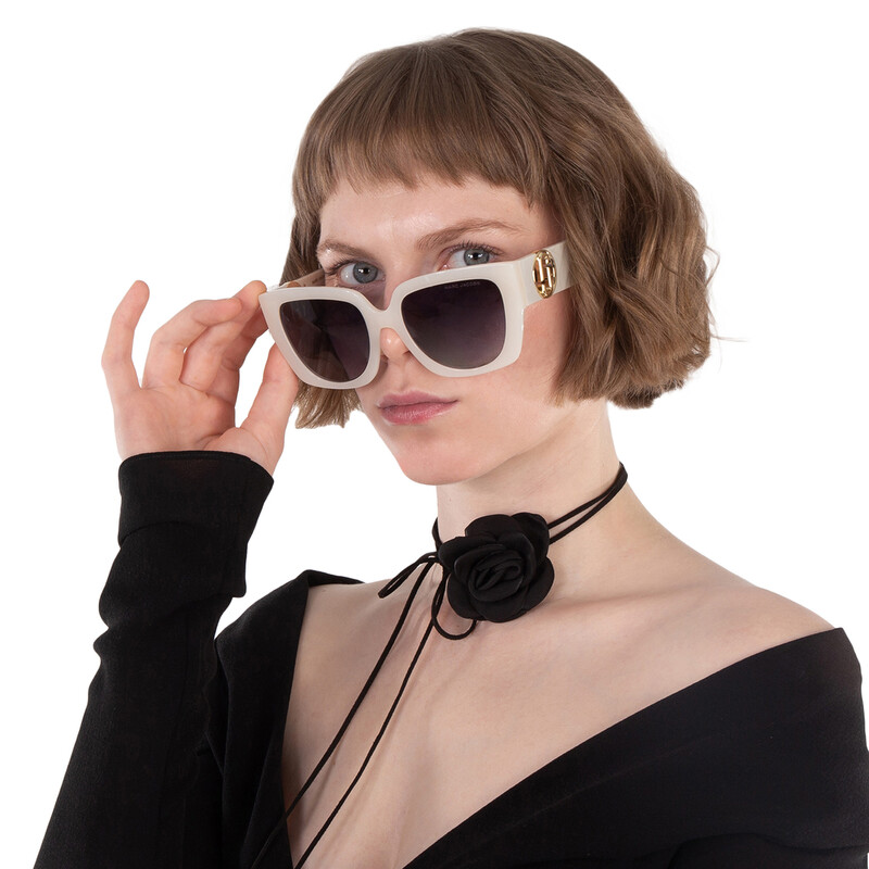 Marc Jacobs Grey Gradient Butterfly Ladies Sunglasses MARC  display picture 1