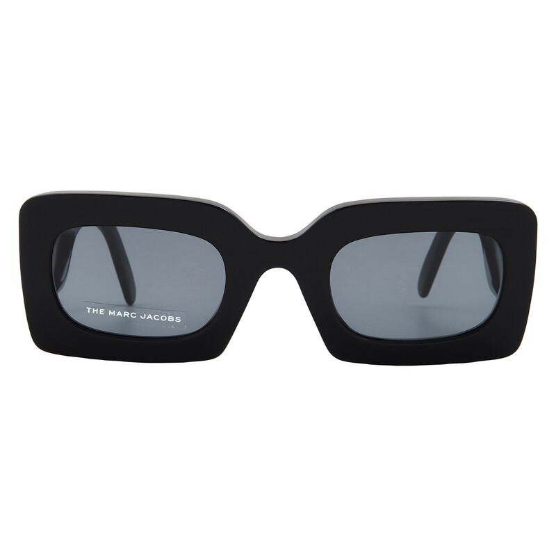 Marc Jacobs Grey Rectangular Ladies Sunglasses MARC 488/N/S 02M2