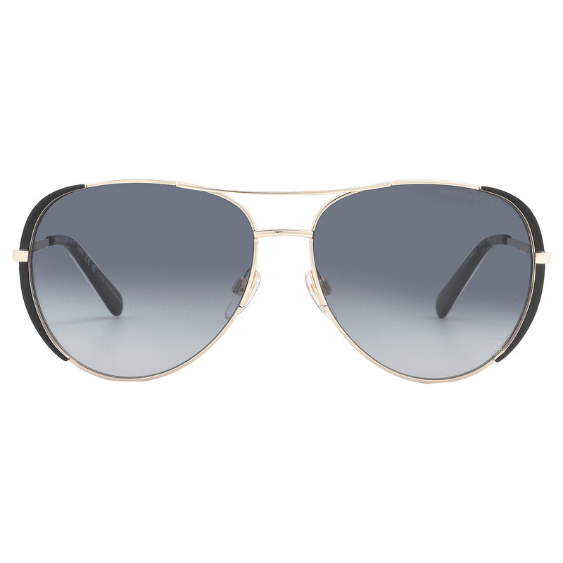 Marc Jacobs Rounded Pilot Sunglasses Marc 686/S RHL9O Gold/Black 59mm Marc Jacobs Rounded Pilot Sunglasses Marc 686/S RHL9O Gold  main image 4