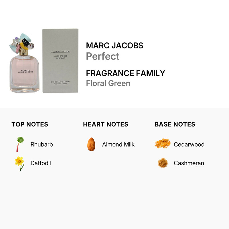 Marc Jacobs Ladies Perfect EDP Spray 3.38 oz (Tester) Fragrances