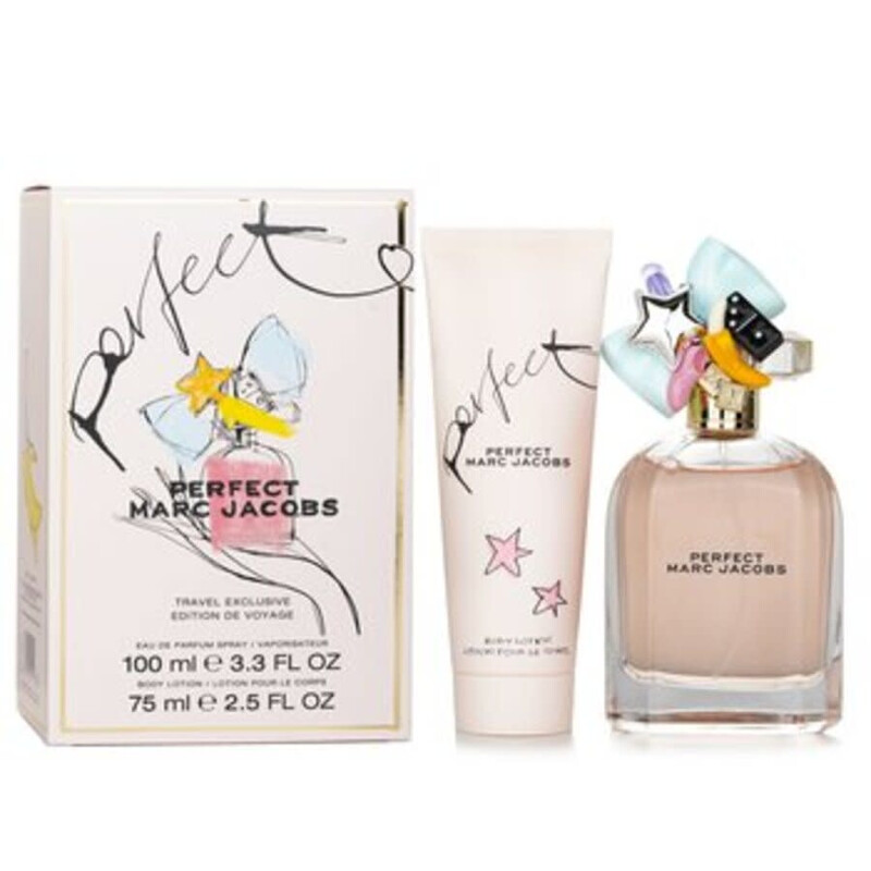 Marc Jacobs Ladies Perfect 3pcs EDP Gift Set Fragrances