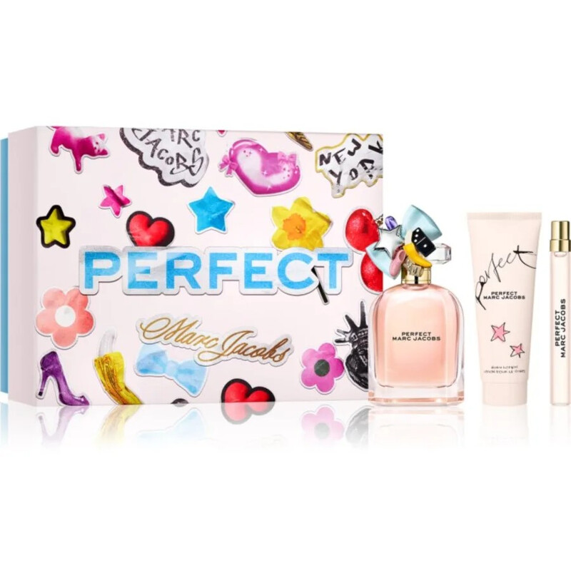 Marc Jacobs Ladies Perfect Gift Set Fragrances 3616307084628