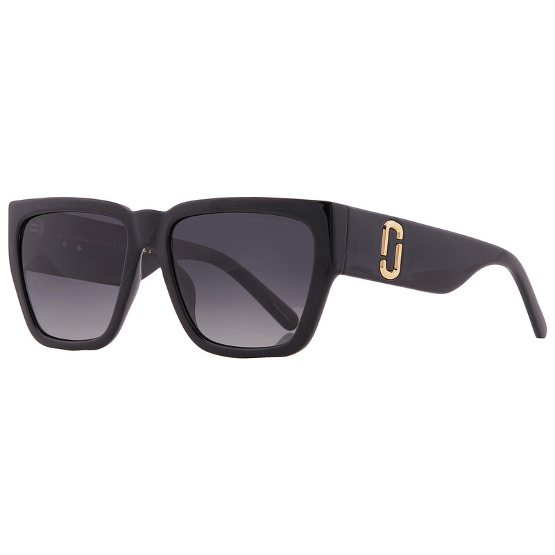 Marc Jacobs Polarized Grey Gradient Sport Ladies Sunglasses MARC