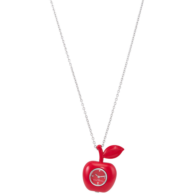Marc Jacobs Quartz Red Dial The Bauble Apple Pendant Ladies  display picture 1