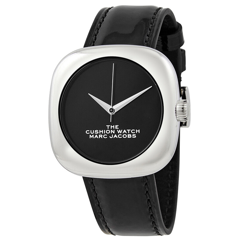 Marc Jacobs Black Leather Women\'s Watch Marc Jacobs | Accessories | Marc Jacobs Baker Black Dial  main image 3