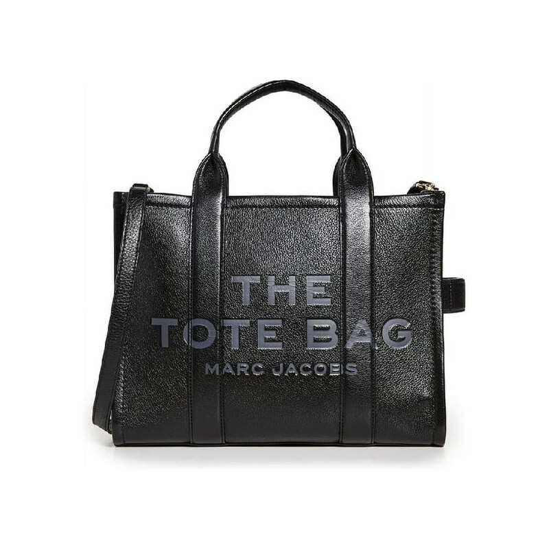 美品marc jacobs 本革サックバッグ　ミディアムサイズ　A4 Marc Jacobs Womens The Leather medium Tote Bag Camel One Size