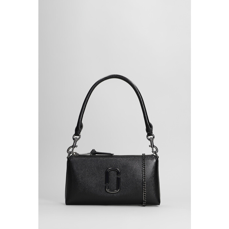 Marc Jacobs The Pochette Shoulder Bag In Black Leather