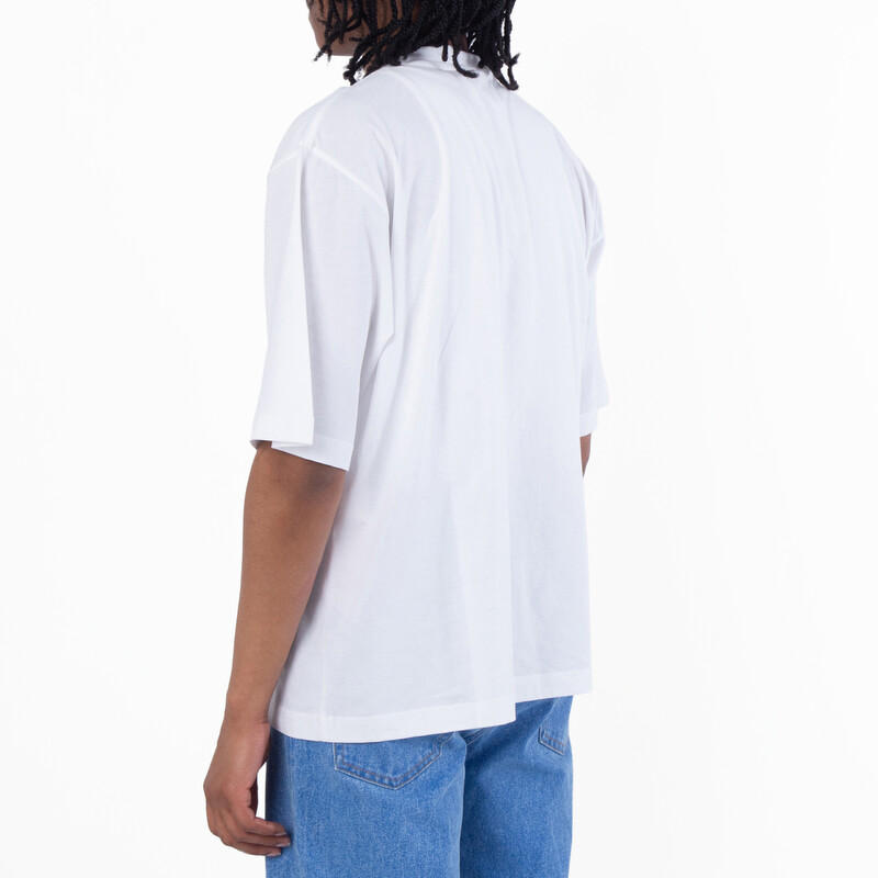 Marni Organic Cotton Jersey Logo T-Shirt, Brand Size 46 (US Size