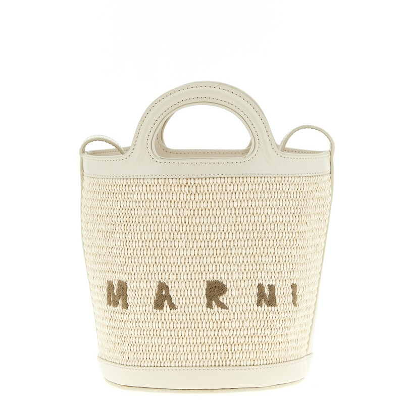 Marni Tropicalia Bucket Bag — White SCMP0056Q1-SHELL 8059030058422