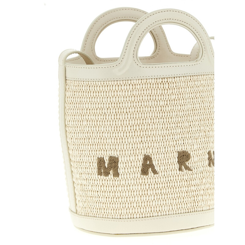 Marni Tropicalia Bucket Bag — White SCMP0056Q1-SHELL 8059030058422