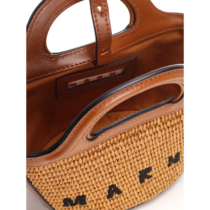 Marni Tropicalia Micro Bag BMMP0067Q0P3860-00M50 RAW SIENNA