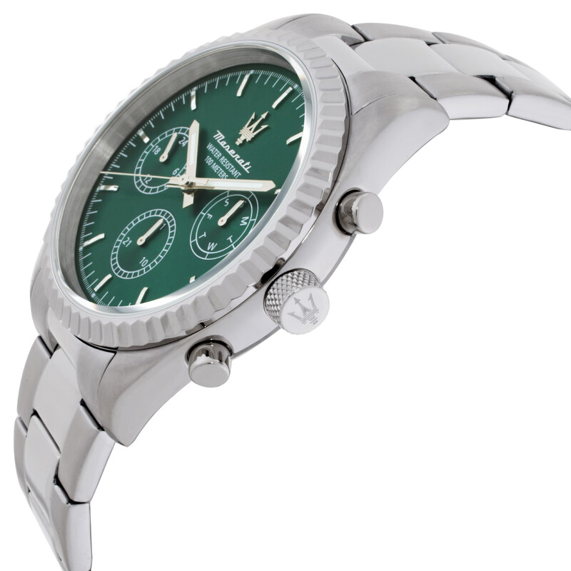 Maserati Competizione Quartz Green Dial Men's Watch R8853100044